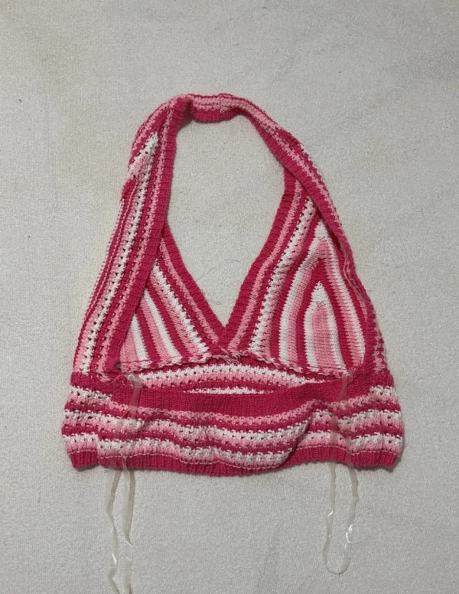 Top de crochê frente única – photo 4